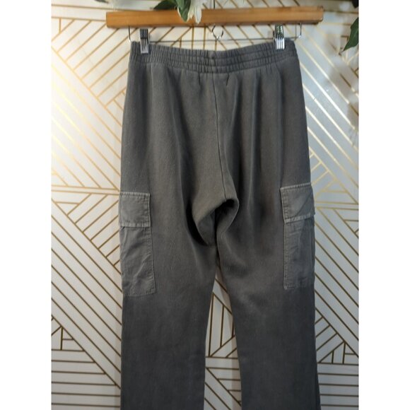 Wildfox Women's Nikki Cargo Joggers in Basil Fleece Soft Size XS READ - Picture 8 of 8